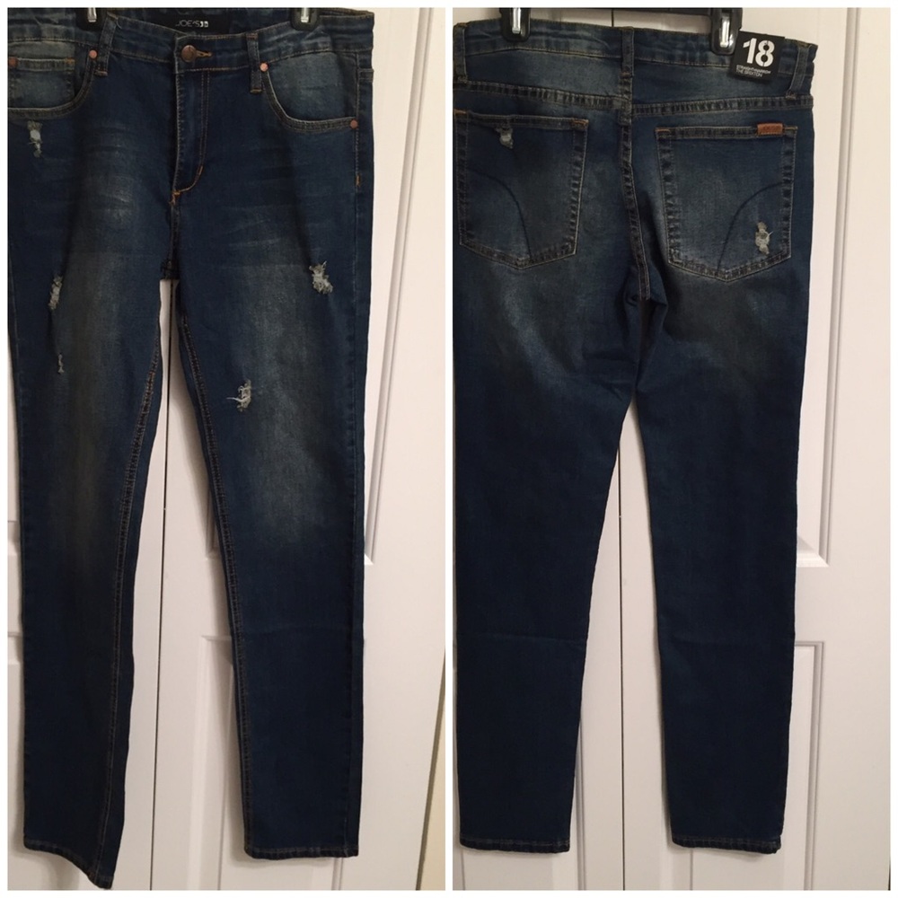 Joe’s Jeans Straight Narrow Brixton Jeans Sz 18